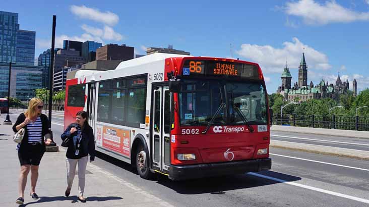 OC Transpo Orion VII hybrid 5062